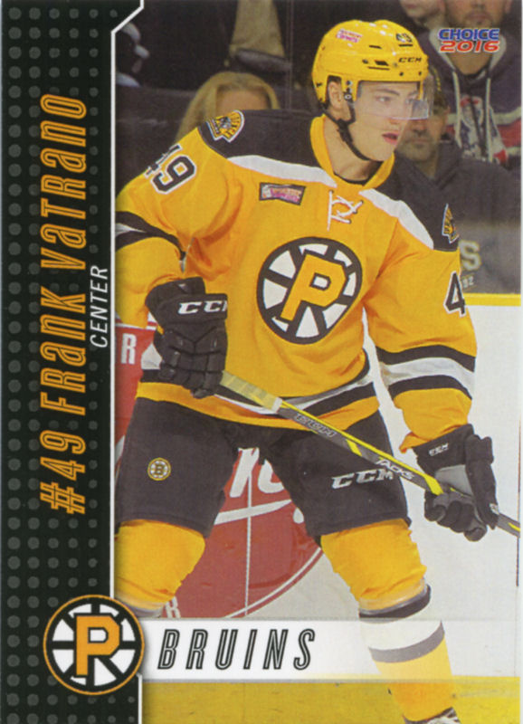 Providence Bruins 2015-16 hockey card image