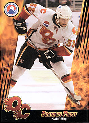 Quad City Flames 2007-08 hockey card image