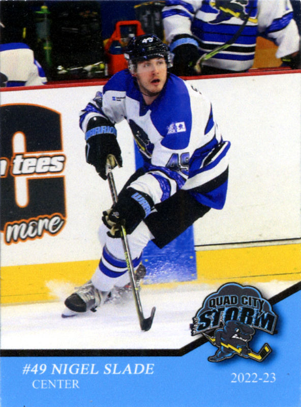 Quad City Storm 2022-23 hockey card image