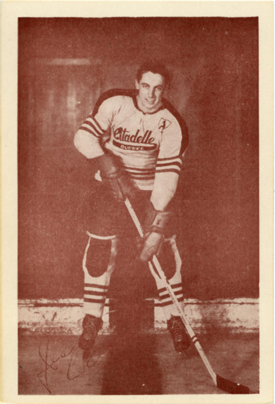 Quebec Citadelles 1949-50 hockey card image