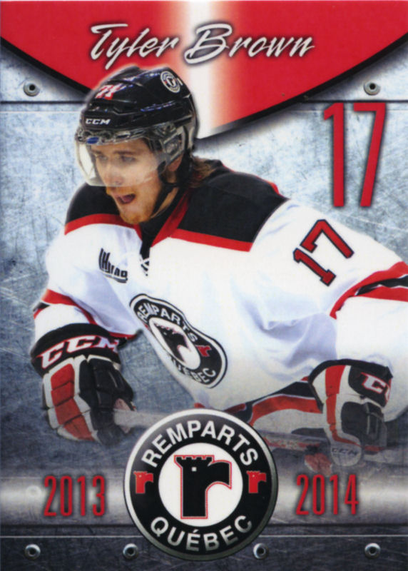 Quebec Remparts 2013-14 hockey card image