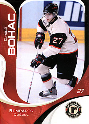 Quebec Remparts 2007-08 hockey card image