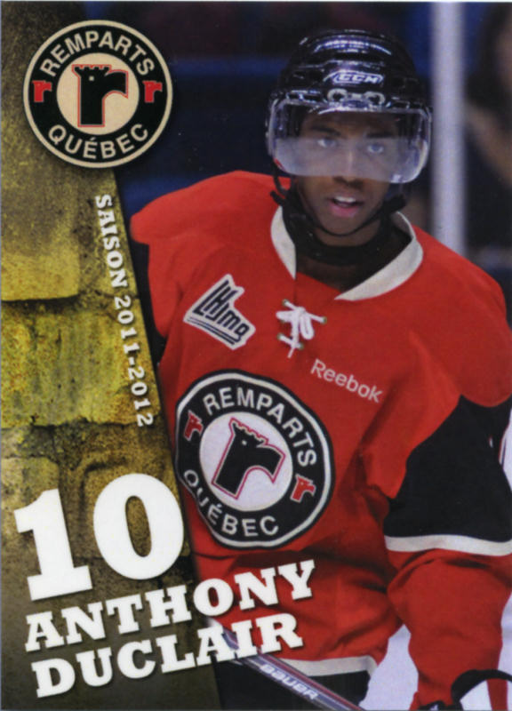 Quebec Remparts 2011-12 hockey card image
