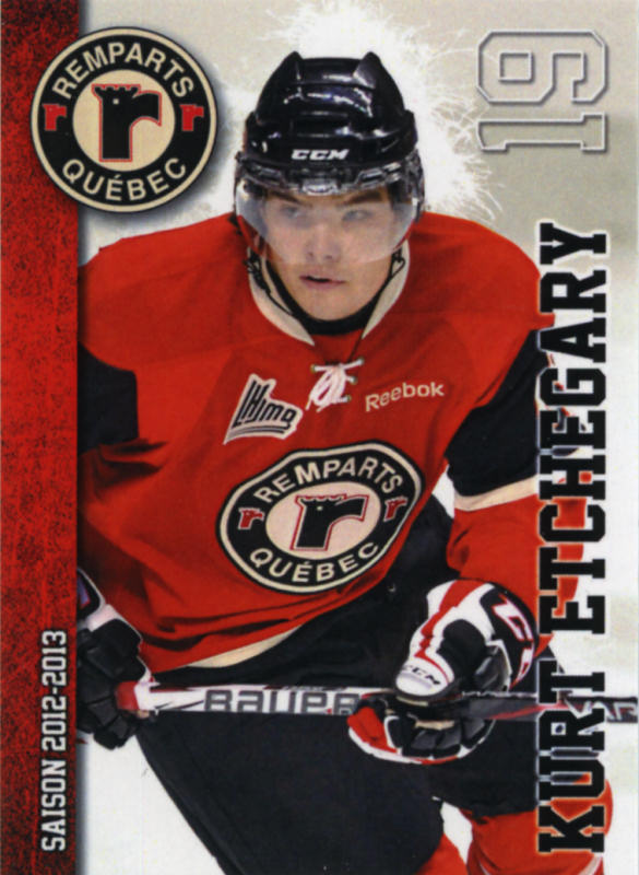 Quebec Remparts 2012-13 hockey card image