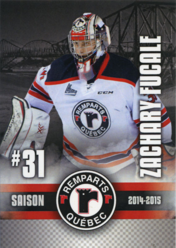 Quebec Remparts 2014-15 hockey card image