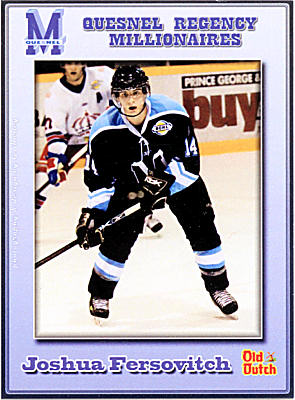 Quesnel Millionaires 2008-09 hockey card image