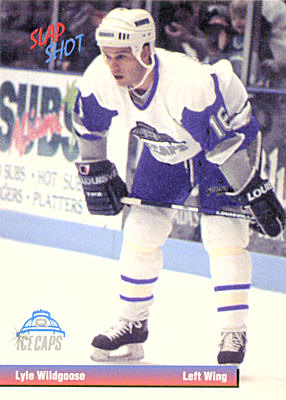 Raleigh Icecaps 1992-93 hockey card image