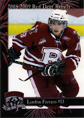 Red Deer Rebels 2008-09 hockey card image