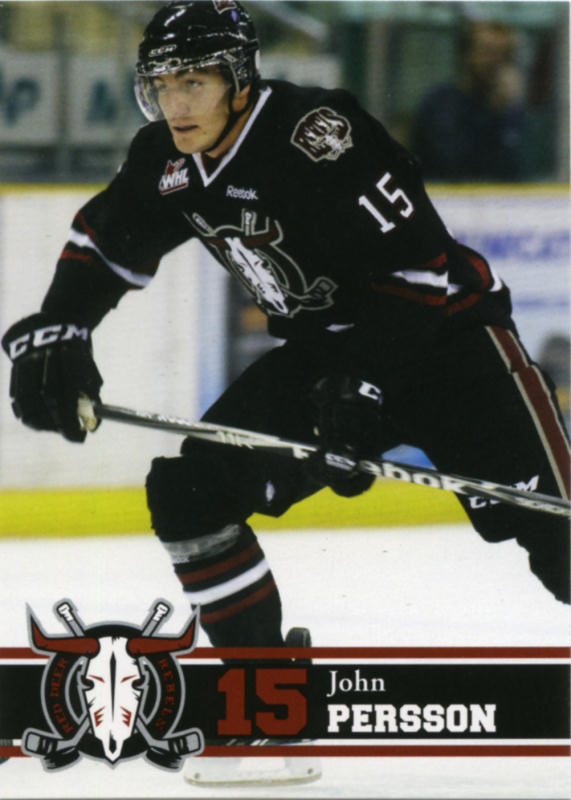 Red Deer Rebels 2011-12 hockey card image