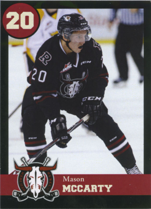 Red Deer Rebels 2014-15 hockey card image