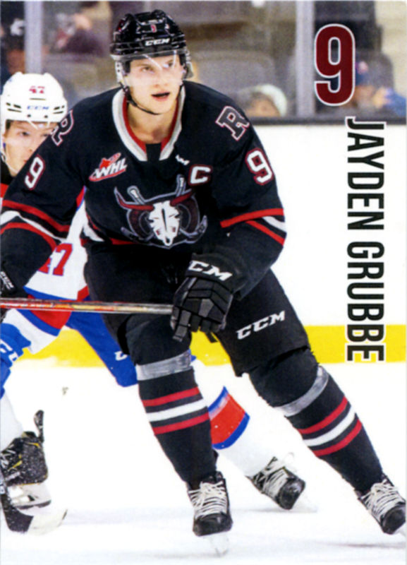 Red Deer Rebels 2021-22 hockey card image
