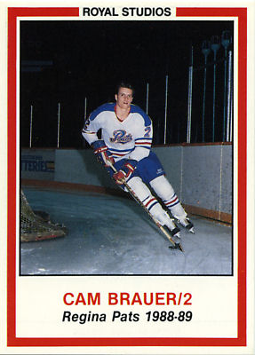 Regina Pats 1988-89 hockey card image