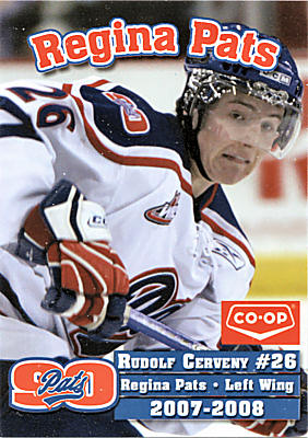Regina Pats 2007-08 hockey card image