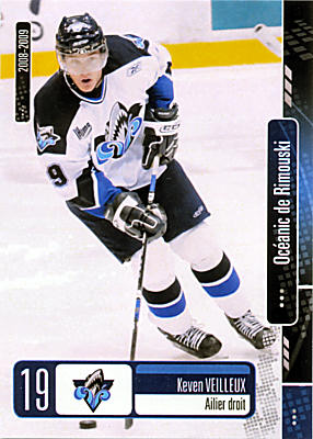 Rimouski Oceanic 2008-09 hockey card image