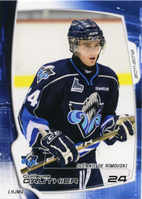 Rimouski Oceanic 2011-12 hockey card image