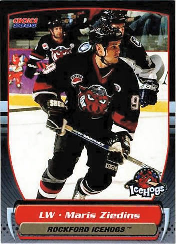Rockford IceHogs 2003-04 hockey card image