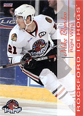 Rockford IceHogs 2007-08 hockey card image
