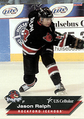 Rockford IceHogs 2008-09 hockey card image