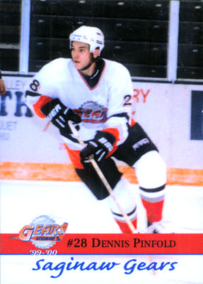 Saginaw Gears 1999-00 hockey card image