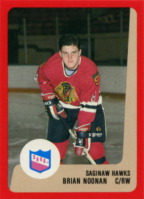 Saginaw Hawks 1988-89 hockey card image