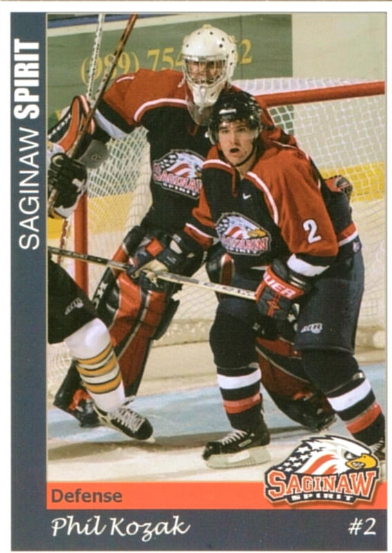 Saginaw Spirit 2002-03 hockey card image