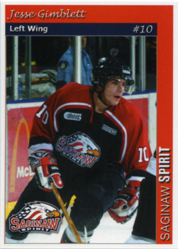 Saginaw Spirit 2003-04 hockey card image