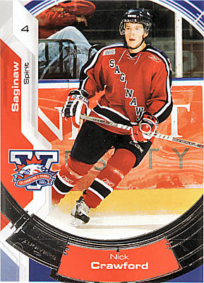 Saginaw Spirit 2006-07 hockey card image