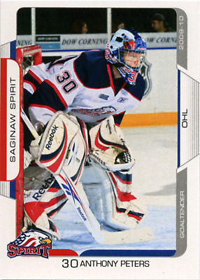 Saginaw Spirit 2009-10 hockey card image