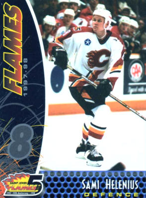 Saint John Flames 1997-98 hockey card image