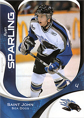 Saint John Sea Dogs 2007-08 hockey card image