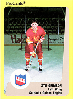 Salt Lake Golden Eagles 1989-90 hockey card image