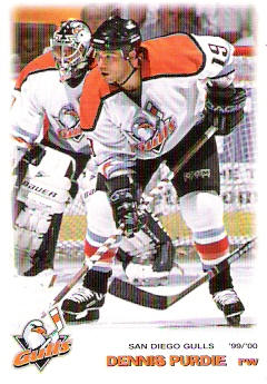 San Diego Gulls 1999-00 hockey card image