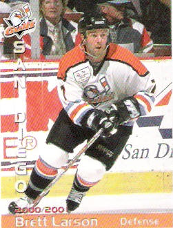 San Diego Gulls 2000-01 hockey card image