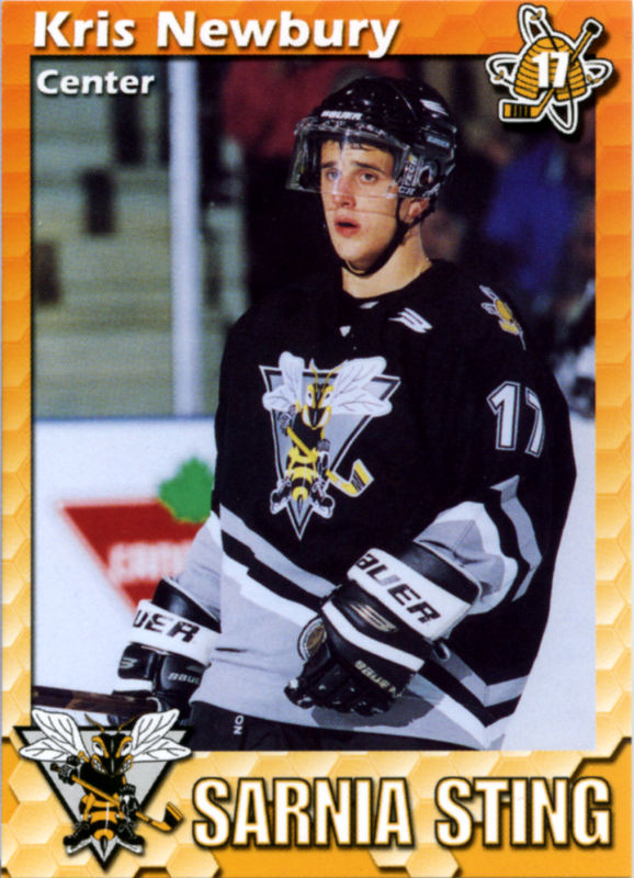 Sarnia Sting 2000-01 hockey card image