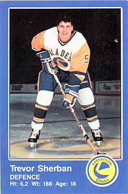 Saskatoon Blades 1990-91 hockey card image