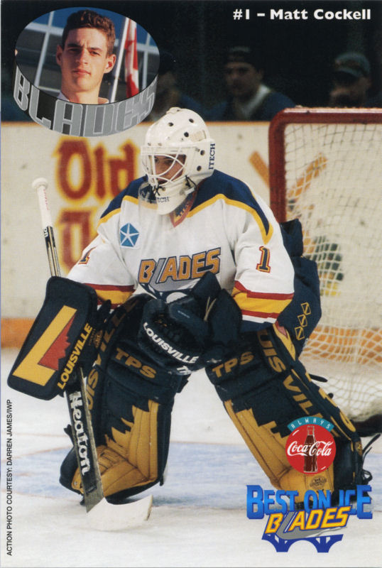 Saskatoon Blades 1996-97 hockey card image