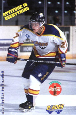 Saskatoon Blades 1997-98 hockey card image