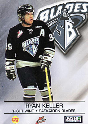 Saskatoon Blades 2004-05 hockey card image