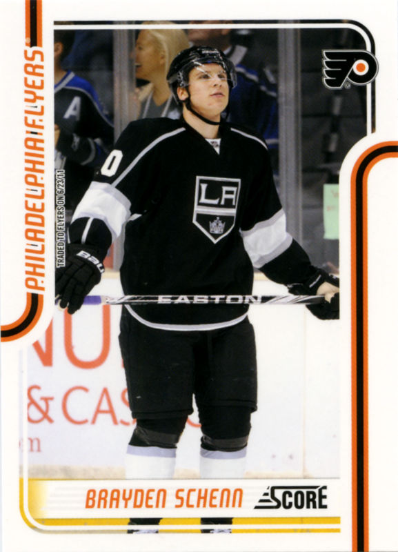 Score 2011-12 hockey card image