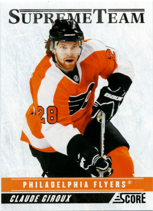 Score 2011-12 hockey card image