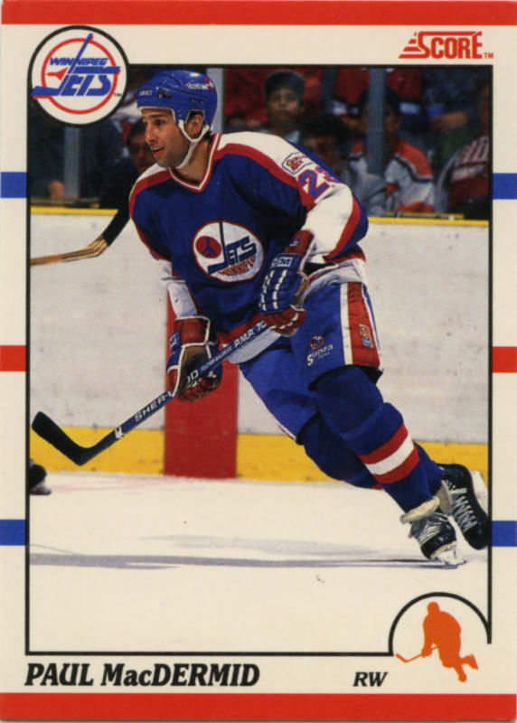 Score 1990-91 hockey card image