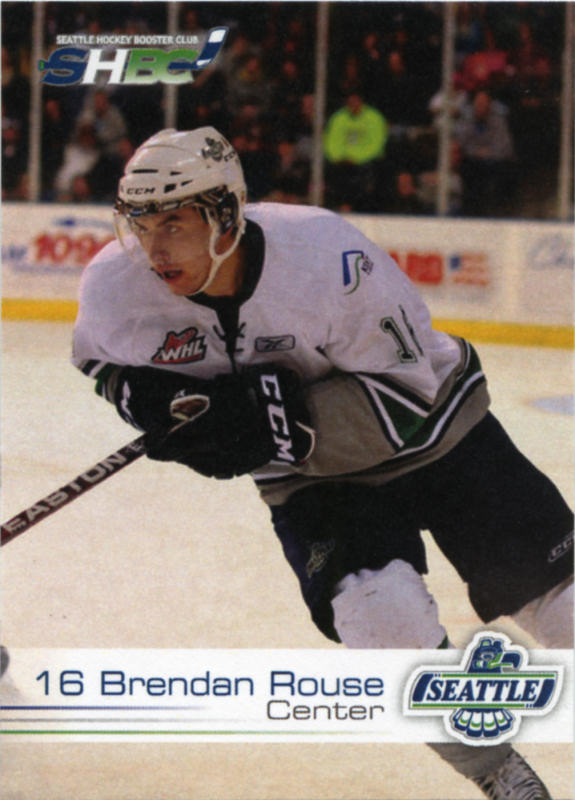 Seattle Thunderbirds 2011-12 hockey card image