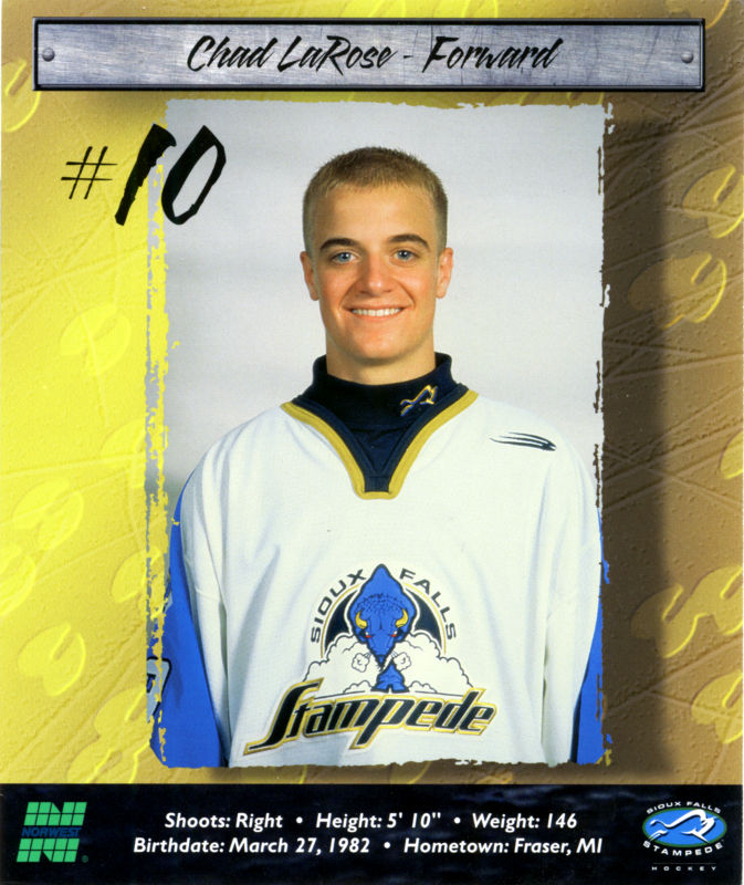 Sioux Falls Stampede 1999-00 hockey card image