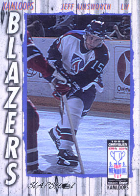 Slapshot Memorial Cup 1995-96 hockey card image
