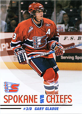 Spokane Chiefs 2004-05 hockey card image