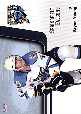 Springfield Falcons 2007-08 hockey card image