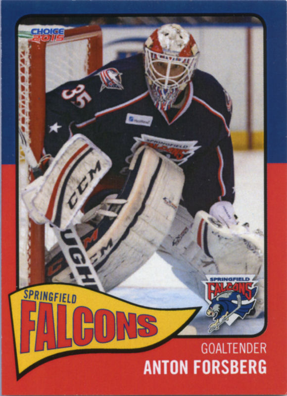 Springfield Falcons 2014-15 hockey card image