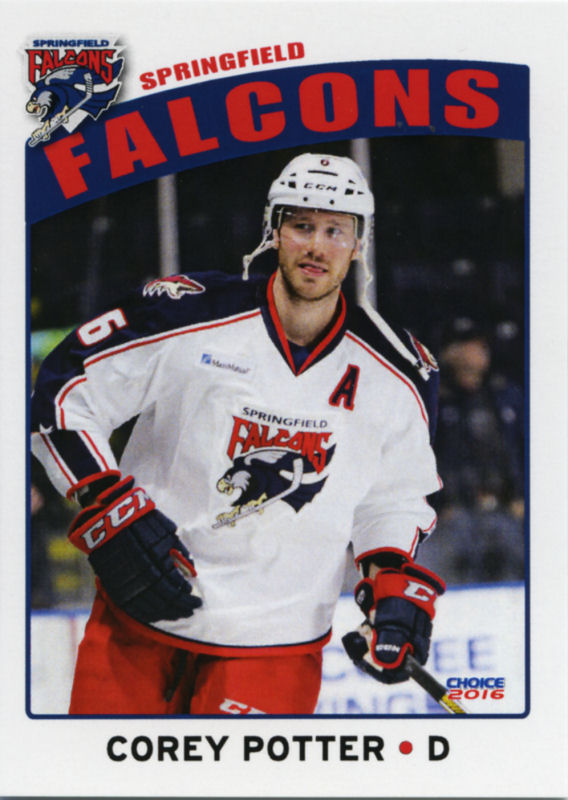 Springfield Falcons 2015-16 hockey card image