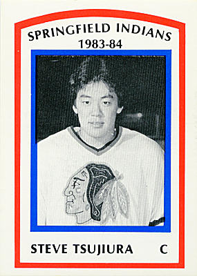 Springfield Indians 1983-84 hockey card image