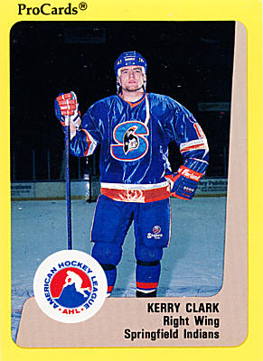 Springfield Indians 1989-90 hockey card image